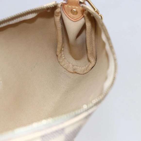 LOUIS VUITTON Damier Azur Eva Shoulder Bag 2way N55214 LV Auth 149303 - Picture 12 of 16